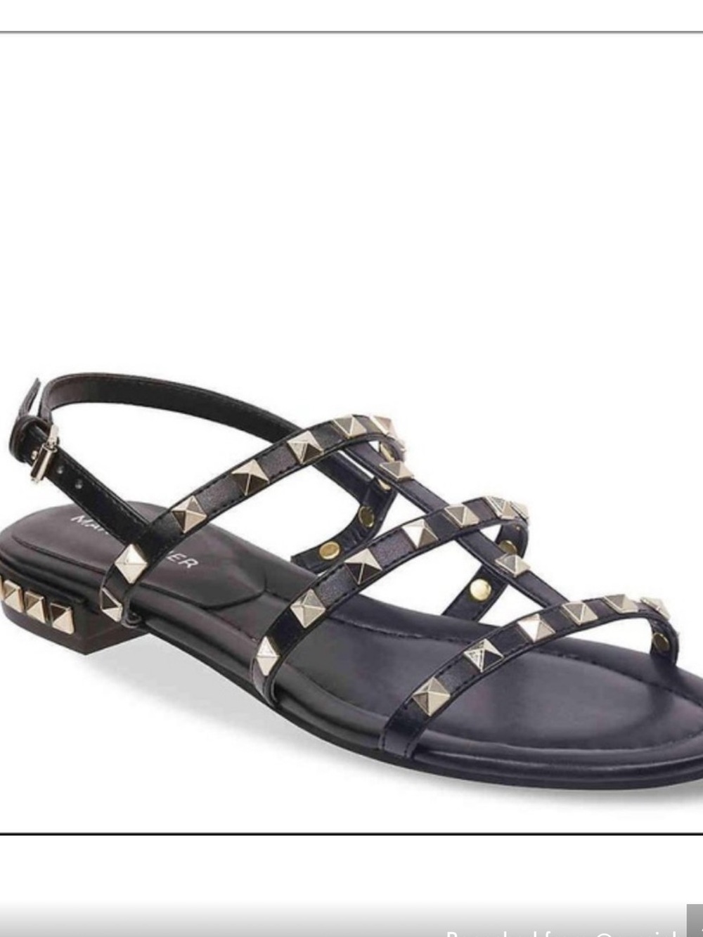 Marc Fisher rockstud sandals